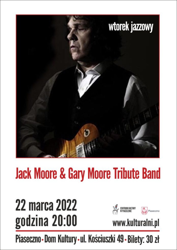Plakat Jack Moore & Gary Moore Tribute Band