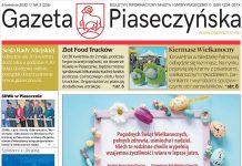 Pierwsza strona Gazeta Piaseczyńska nr 3/2022