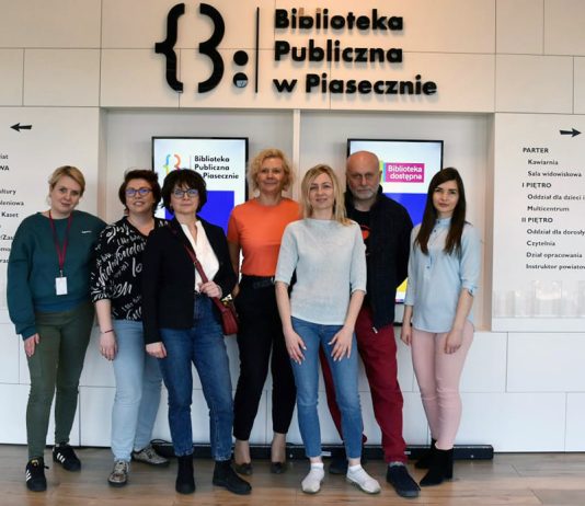Zespół projektowy Poznajmy się Piaseczyńskie Spotkania z Ukrainą! Stowarzyszenie Pomysł na Józefosław oraz Biblioteka Publiczna w Piasecznie