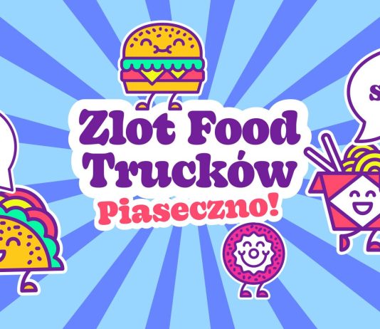 Ilustracja. Zlot Food Trucków Piaseczno