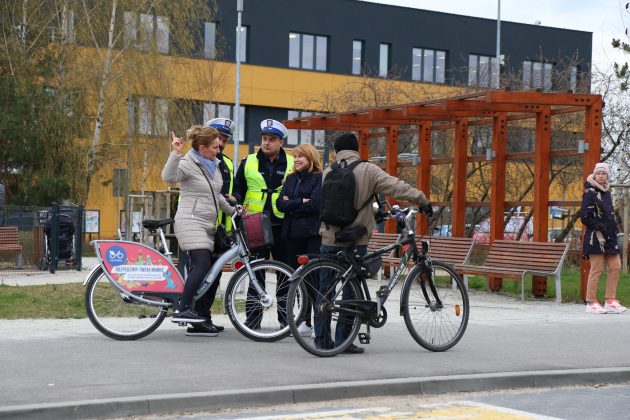 Rowerowe Piaseczno - akcja edukacyjna na ścieżkach rowerowych