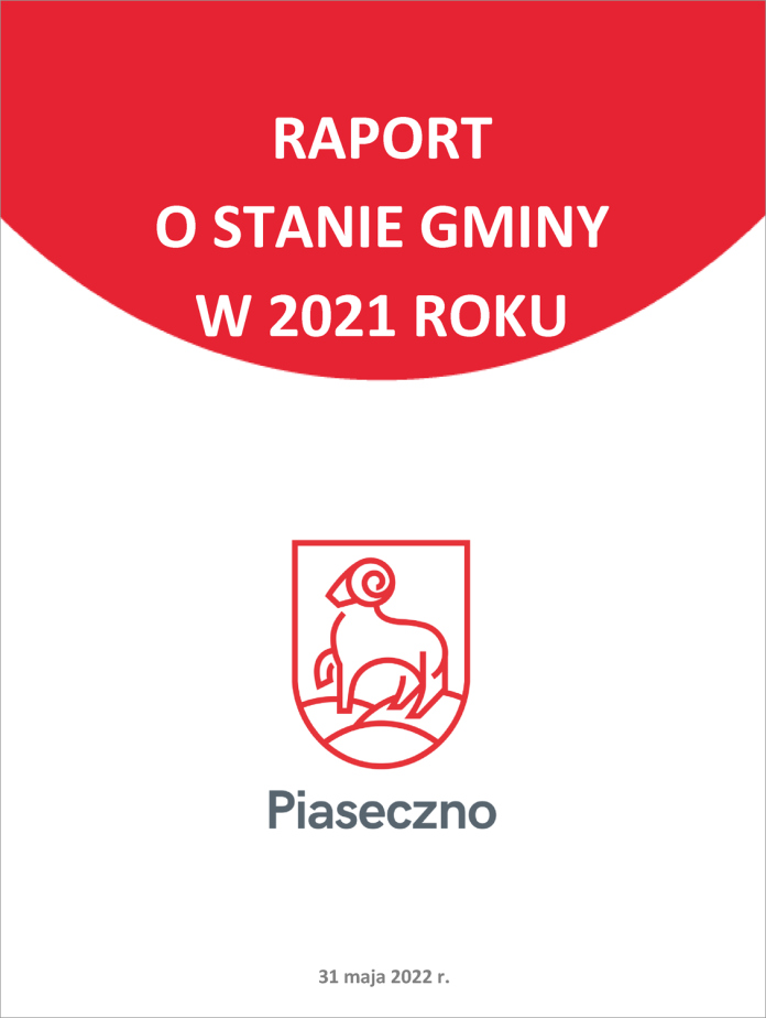 Ilustracja. Raport o stanie Gminy Piaseczno w roku 2021