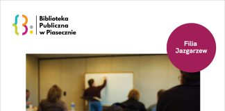 Plakat wydarzenia kurs języka polskiego dla początkujących, dorosłych osób z Ukrainy
