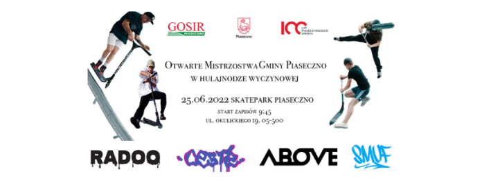 Mistrzostwa Piaseczna w jeździe na hulajnodze - 25.06.2022