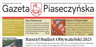 Ilustracja. Okładka. Gazeta Piaseczyńska nr 5/2022