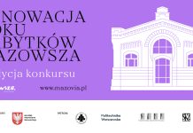Ilustracja Konkurs Renowacja Roku Zabytków Mazowsza