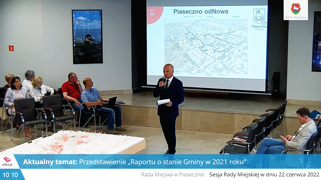 Burmistrz Piaseczna przedstawia Raport o stanie Gminy Piaseczno w 2021 roku