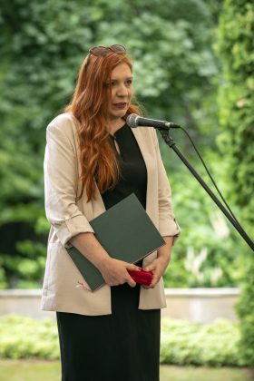 Agnieszka Cubała odznaczona medalem "Orzeł Pęcicki"