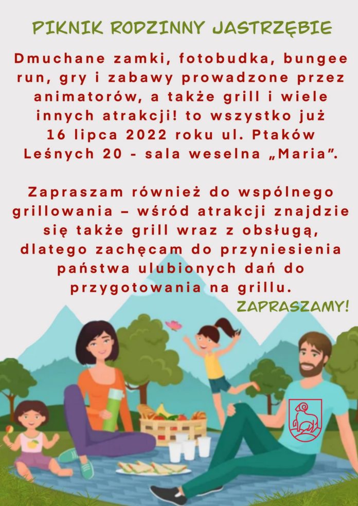 Plakat wydarzenia Piknik Rodzinny w Jastrzębiu