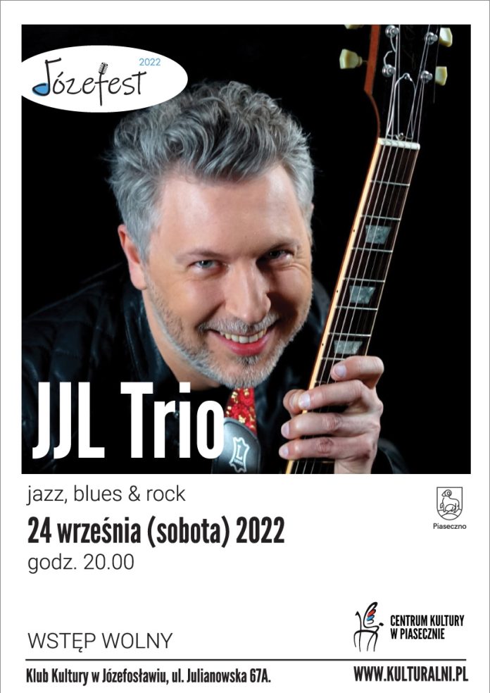 JJL Trio - koncert jazz, blues & rock na JÓZEFEST 2022
