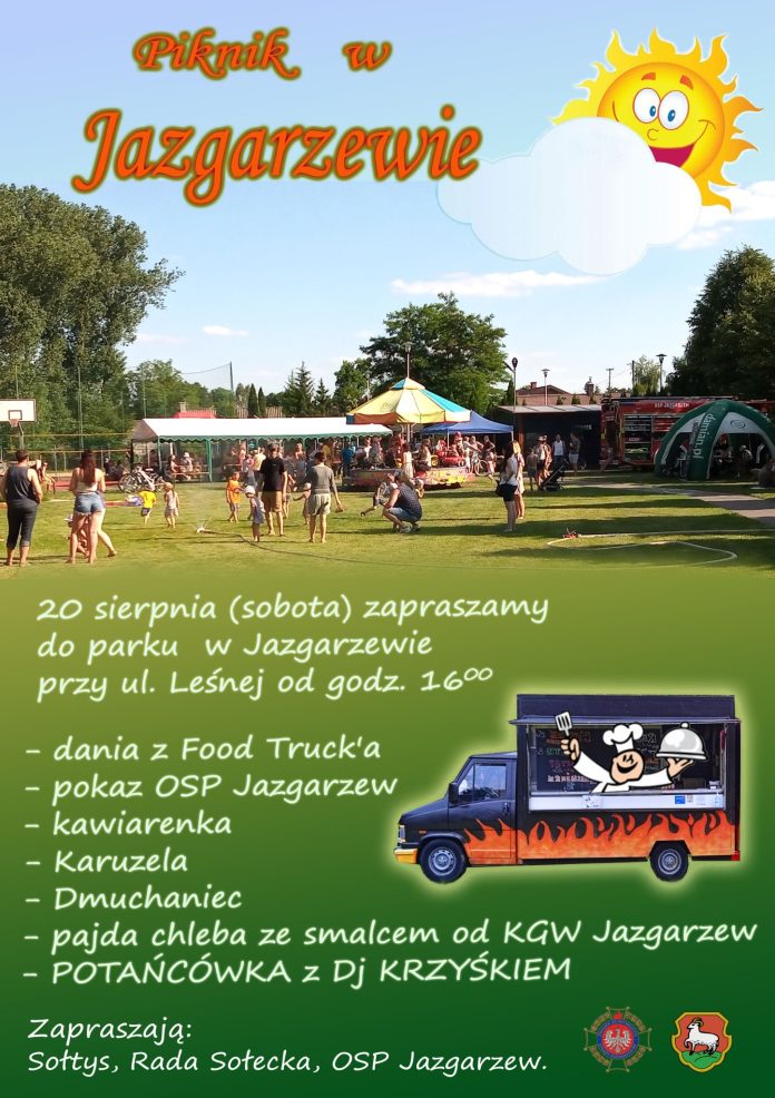 Plakat wydarzenia Piknik w Jazgarzewie