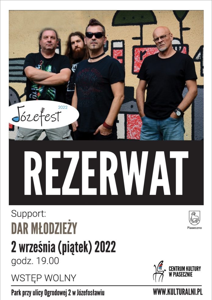 REZERWAT - koncert rockowy JÓZEFEST 2022