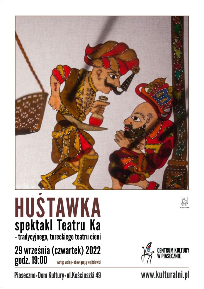 Plakat Huśtawka spektakl Teatru Ka