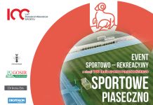 Plakat Sportowe Piaseczno - 100 lat piaseczyńskiego sportu