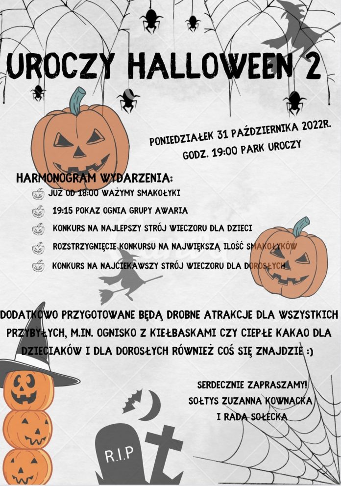 Plakat wydarzenia Uroczy Halloween vol. 2