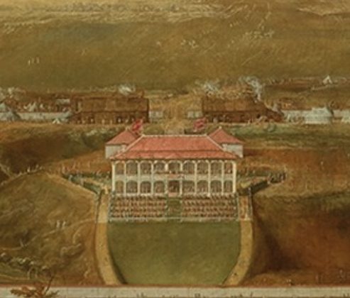 Lustpalais na Królikarni przed przeniesieniem do Piaseczna