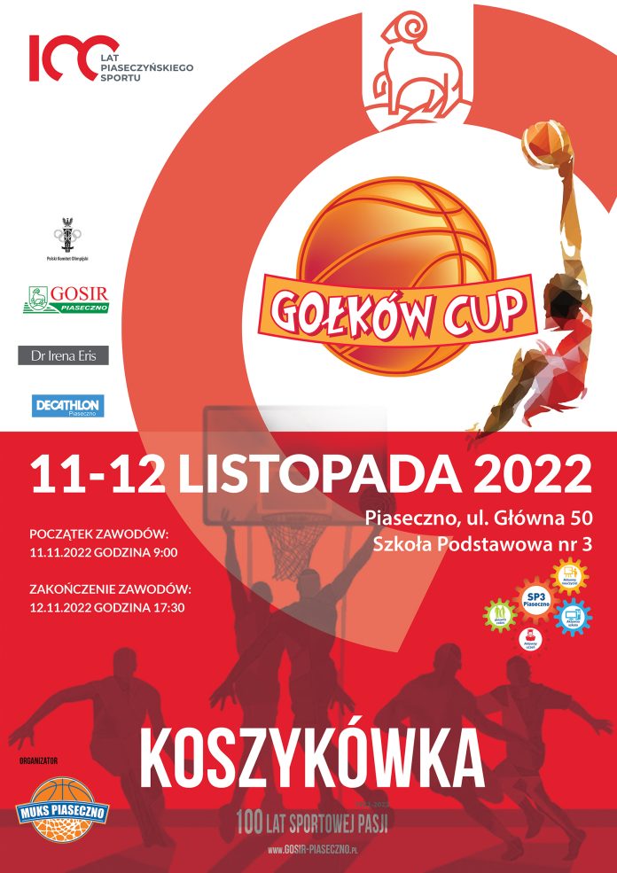 Gołków CUP - turniej koszykówki z okazji Dnia Niepodległości, 11-12.11.2022 r. SP 3