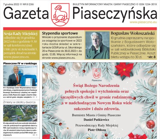 Strona główna Gazeta Piaseczyńska nr 8/2022
