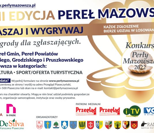 plakat Perły Mazowsza 2022
