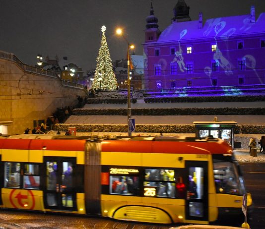Warszawski Transport Publiczny w okresie świątecznym 23 grudnia 2022 – 6 stycznia 2023