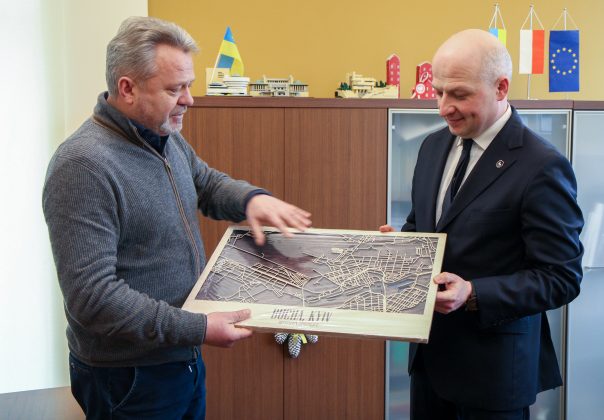 Wizyta mera Buczy w Piasecznie