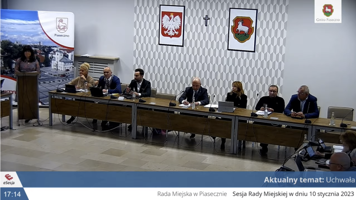 LXIV sesja nadzwyczajna Rady Miejskiej w Piasecznie
