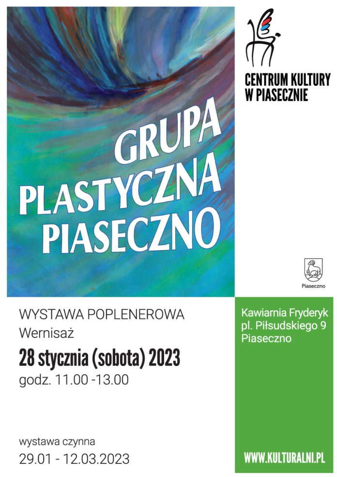 Wystawa poplenerowa Grupy Plastycznej Piaseczno