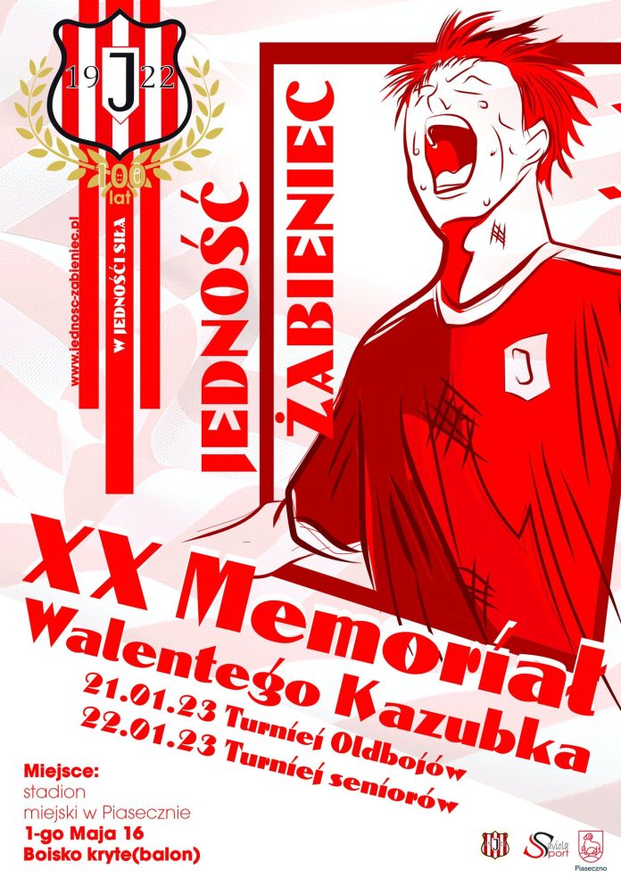Plakat XX Memoriał Walentego Kazubka