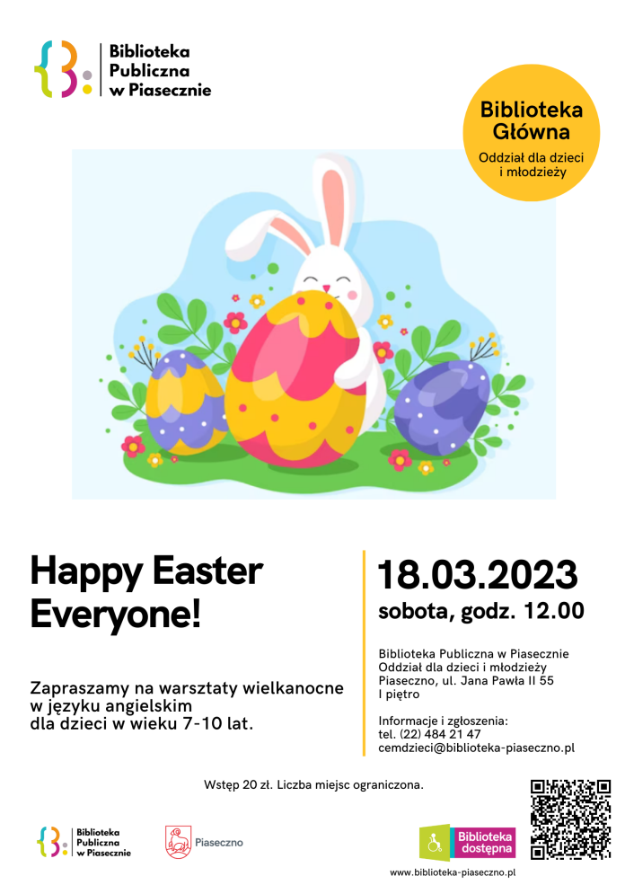 Happy Easter Everyone! – warsztaty w języku angielskim grupa starsza