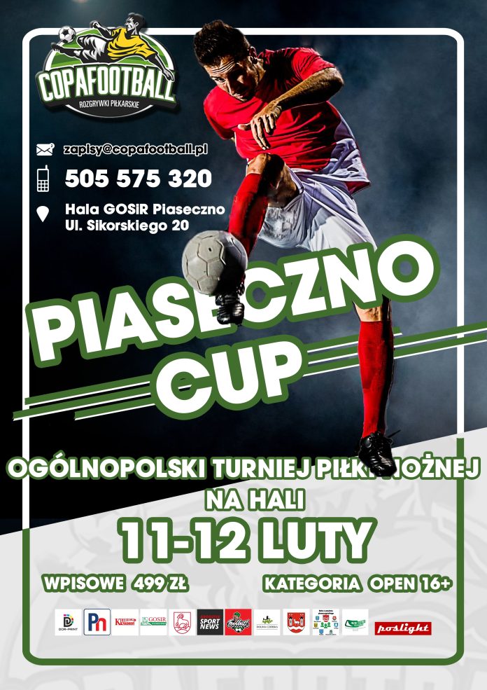 Piaseczno CUP - ogólnopolski turniej piłki nożnej - 11-12.02.2023 r.