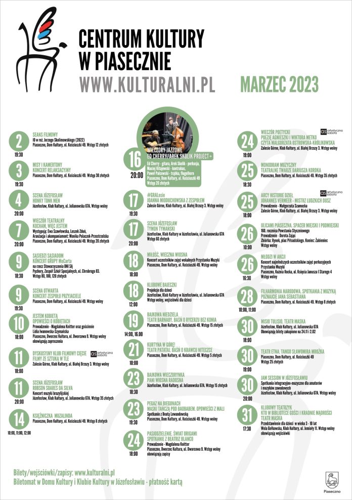 Kulturalny marzec 2023 Kulturalny marzec 2023