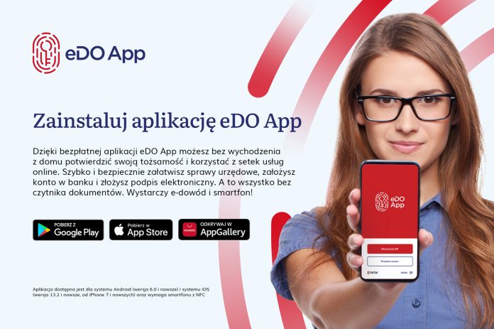 eDO App potwierdzanie tożsamości e-dowodem