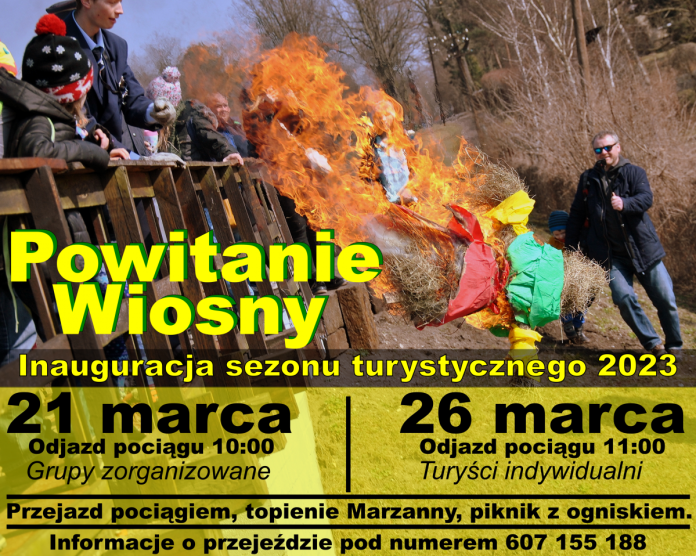 Powitanie Wiosny z Piaseczyńską Koleją Wąskotorową