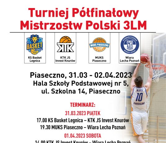 Turniej Półfinałowy Mistrzostw Polski - 3 liga mężczyzn w koszykówce