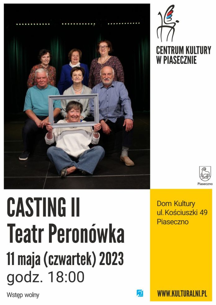 CASTING II - TEATR PERONÓWKA