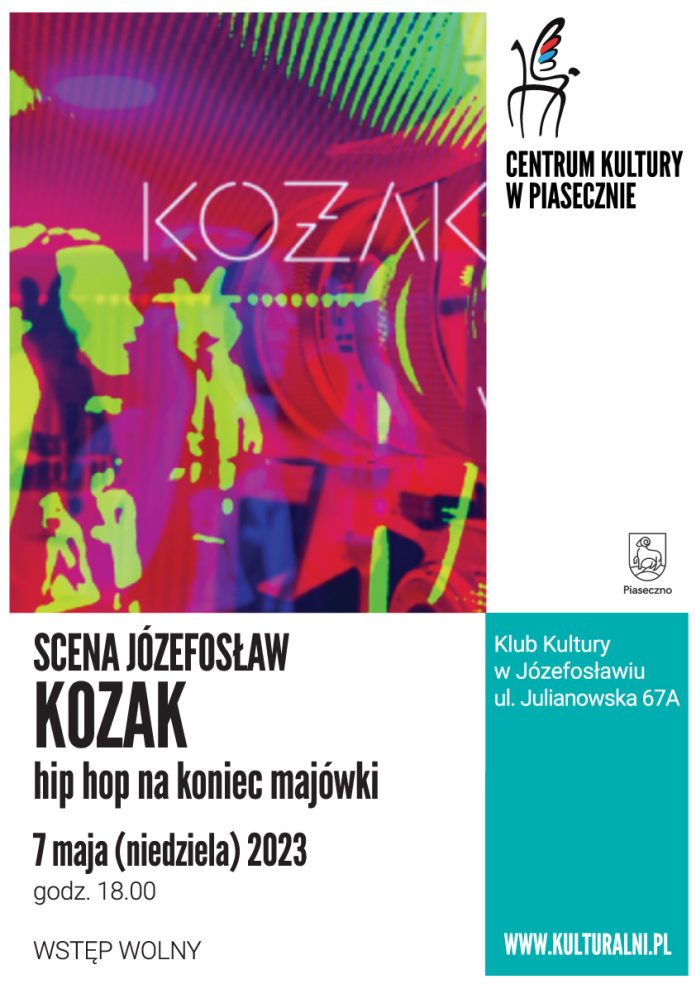 KOZAK hip hop na koniec majówki Scena Józefosław
