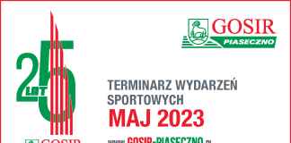 Sportowy maj 2023 w Piasecznie