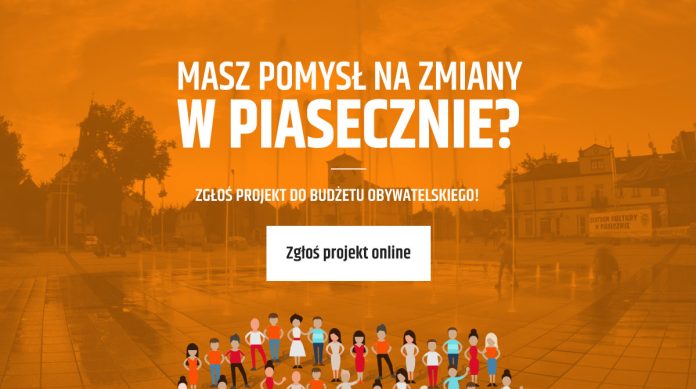 Budżet Obywatelski Gmina Piaseczno - zgłoś projekt