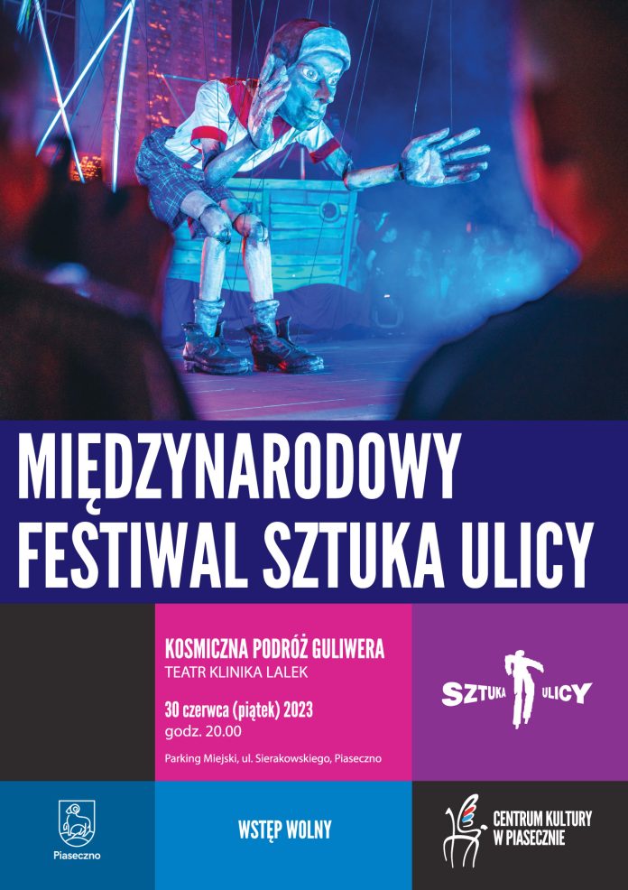Plakat Międzynarodowy Festiwal Sztuka Ulicy
