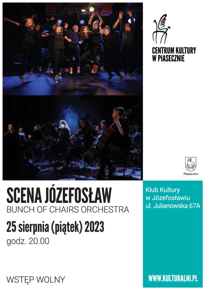 Plakat Bunch Of Chairs Orchestra - Scena Józefosław 2023