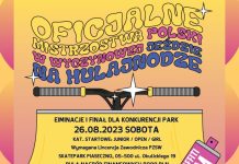 Mistrzostwa Polski w wyczynowej jeździe na hulajnodze - Skatepark Piaseczno, 26.08.2023 r.