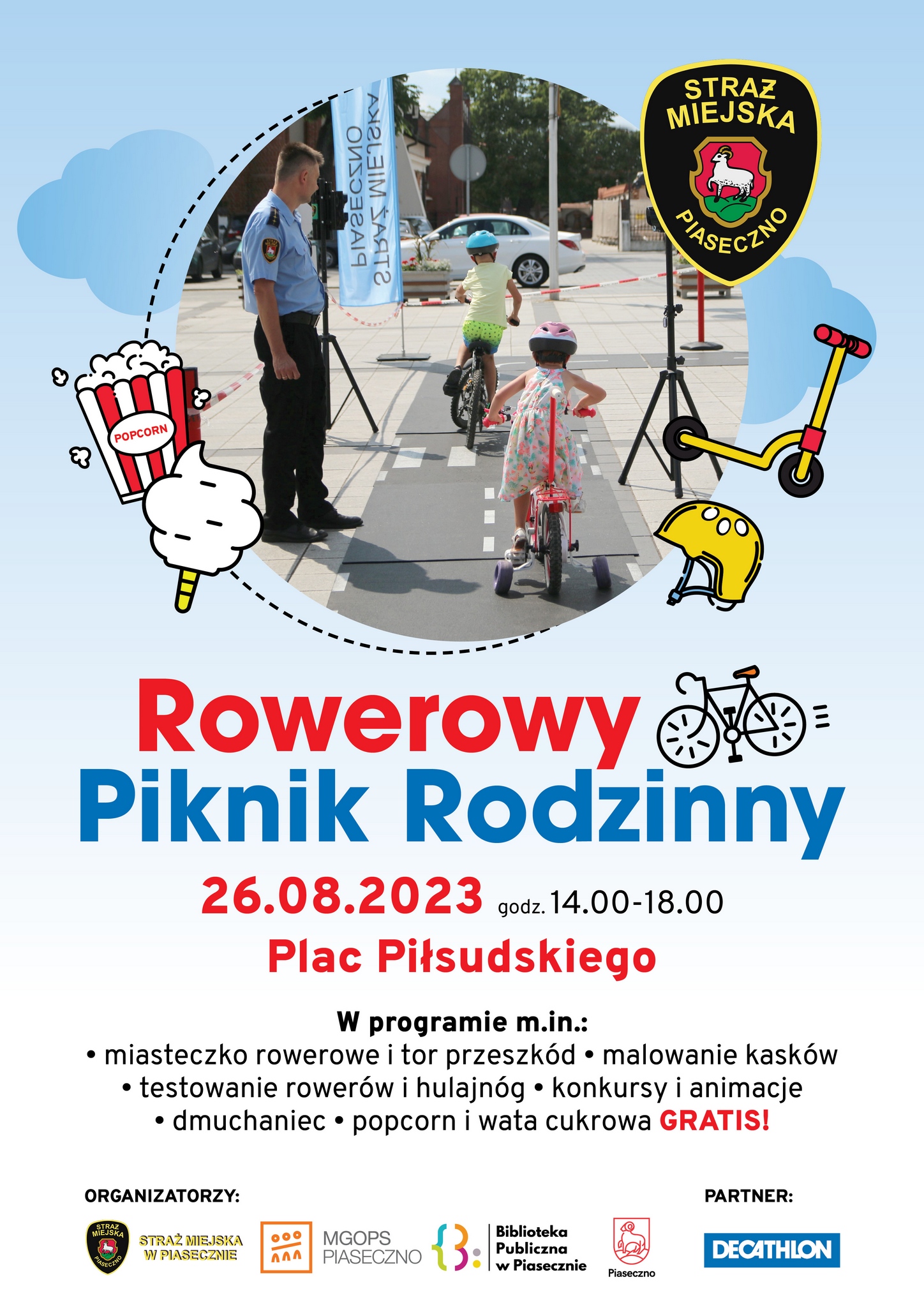 Plakat wydarzenia Rodzinny Piknik Rowerowy