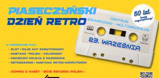Piaseczyński Dzień Retro - 60 lat kasety magnetofonowej - kasetowy rekord Polski domino z kaset