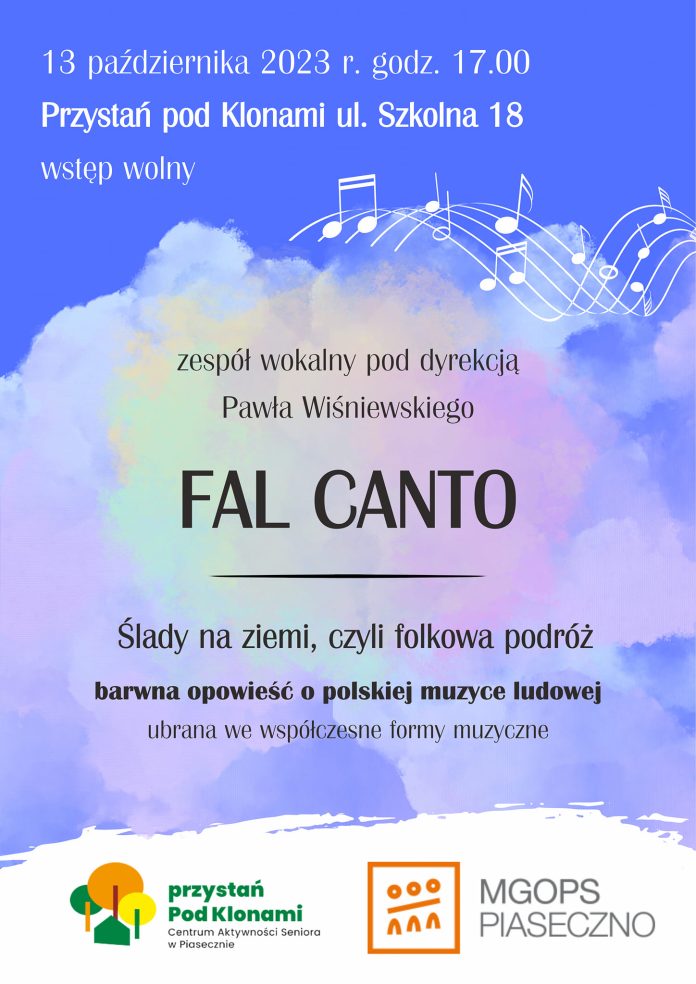 Koncert zespołu Fal Canto Ślady na ziemi, czyli folkowa podróż