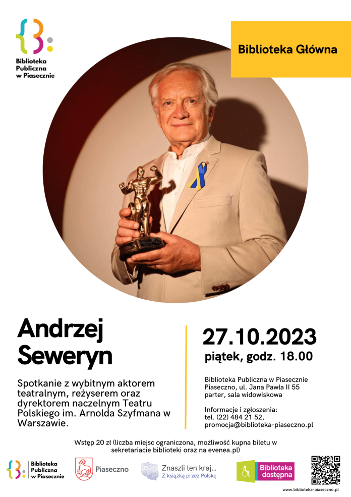 Spotkanie z Andrzejem Sewerynem w Piasecznie
