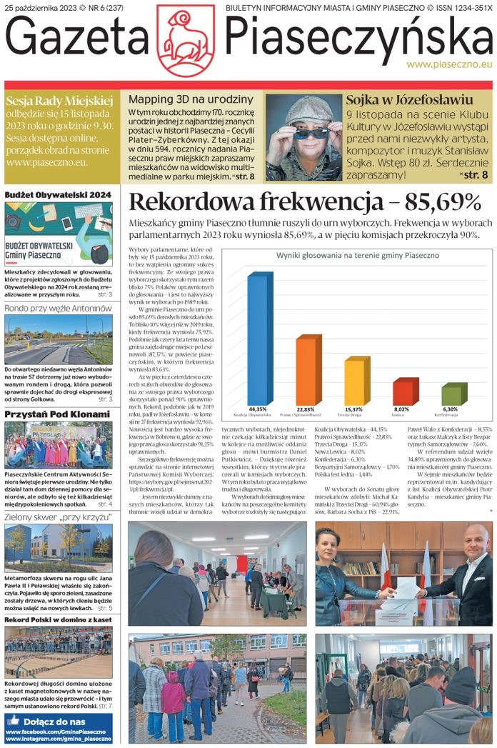Gazeta Piaseczyńska nr 6/2023