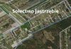 Sołectwo Jastrzębie. Widok sołectwa- zdjęcie lotnicze.