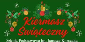 Plakat Kiermasz świąteczny w Szkole Podstawowej w Józefosławiu