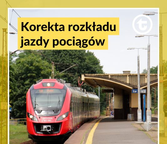 Korekta rocznego rozkładu jazdy pociągów