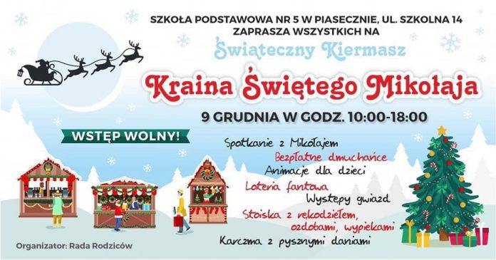 Kraina Świętego Mikołaja w SP5 Piaseczno